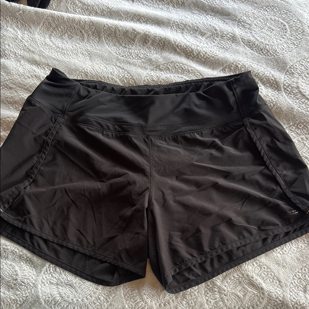 Women's Black Athletic Shorts